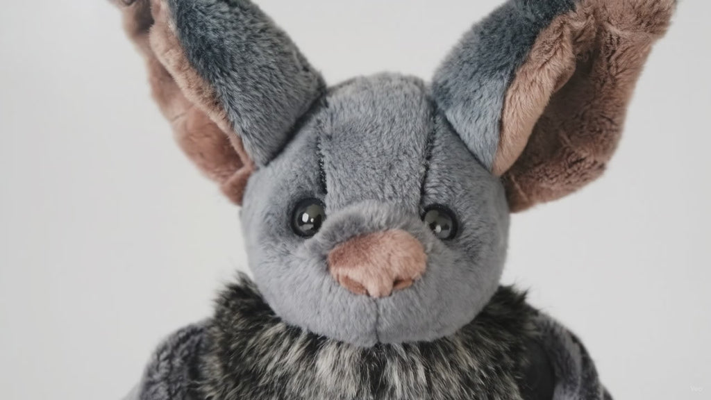 Halloween Plush Bat Stuffed Doll – 30cm Spooky Decoration for Teens & Adults