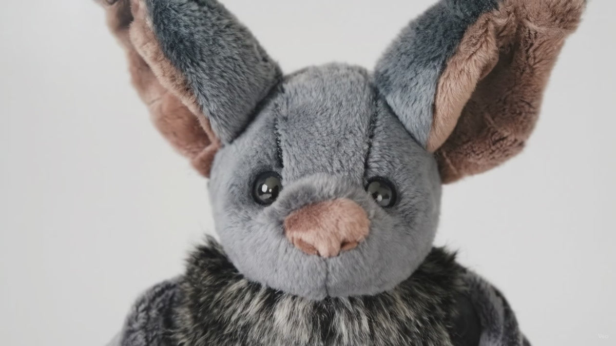 Halloween Plush Bat Stuffed Doll – 30cm Spooky Decoration for Teens & Adults